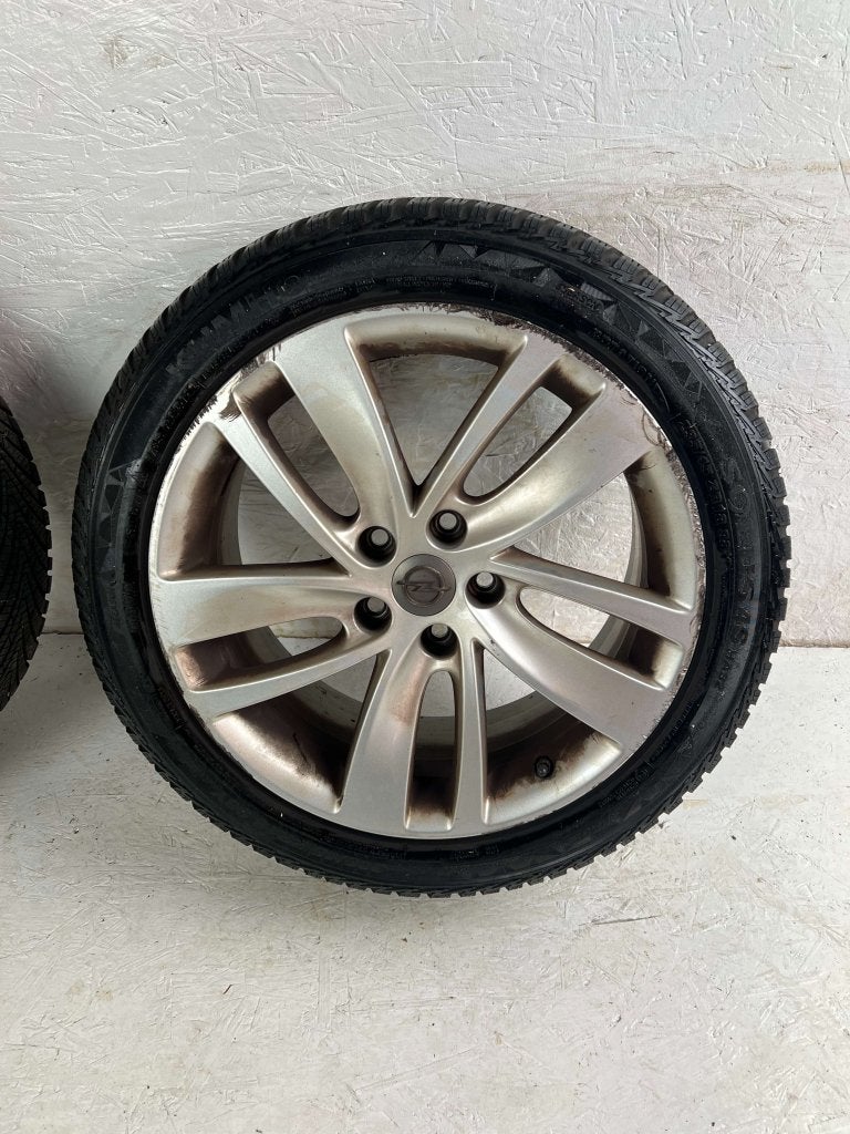 Originele Opel velgen Astra Insignia 18" 5x115 all-season, Niet ingevuld, 18 inch, Gebruikt, Banden en Velgen