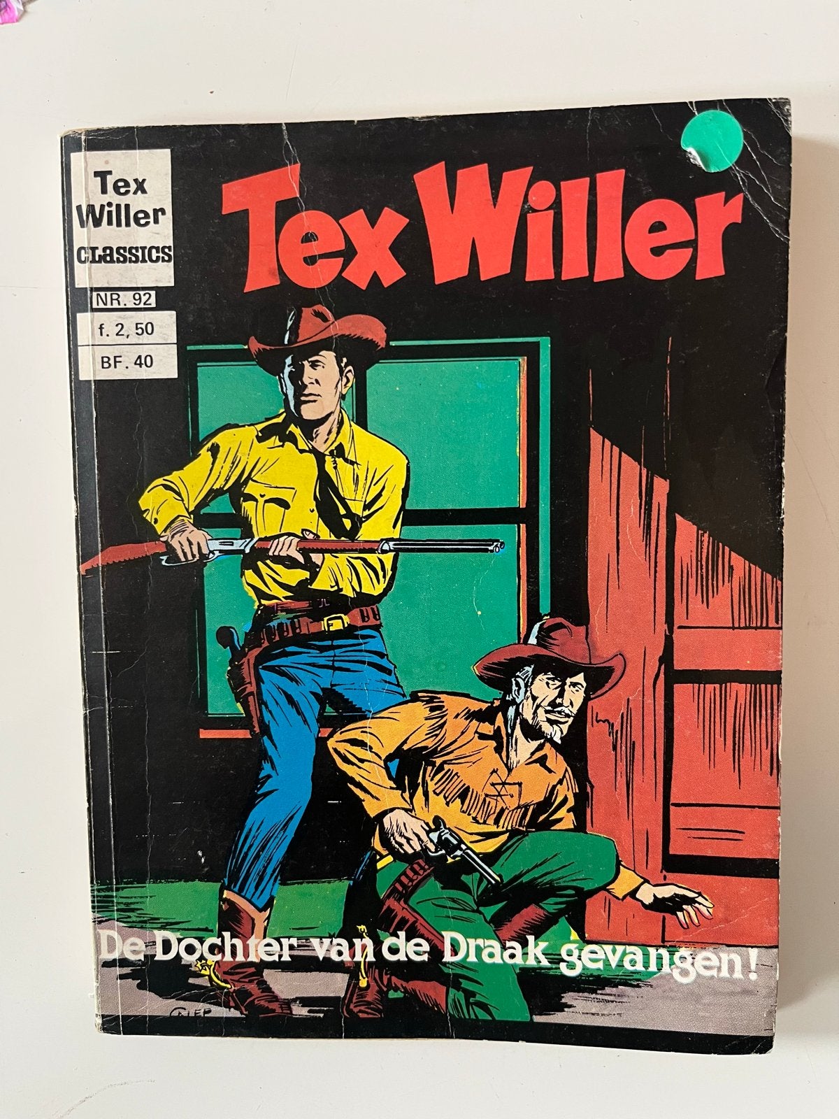 Tex Willer Classics NR. 92 - De Dochter van de Draak gevange, Eén stripboek, Ophalen of Verzenden, Gelezen