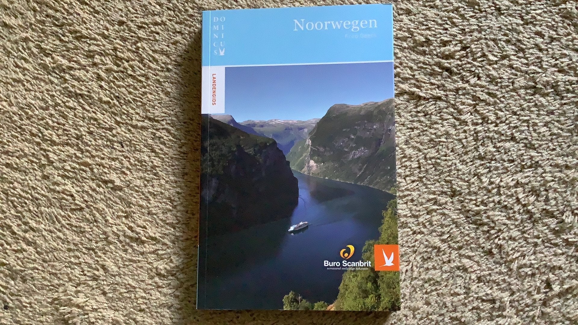 Noorwegen. Fred Geers. Dominicus landengids, 8ste druk 2017, Boeken, Reisgidsen, Overige merken, Europa, Ophalen of Verzenden