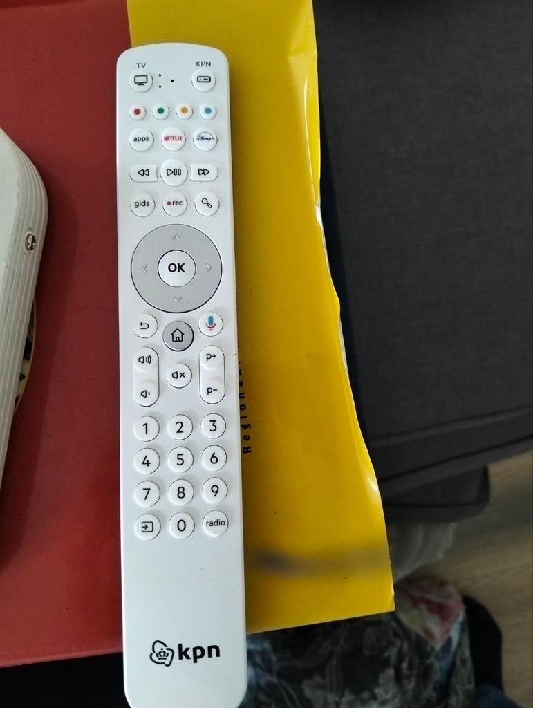 Kpn afstandsbediening, Ophalen, Gebruikt