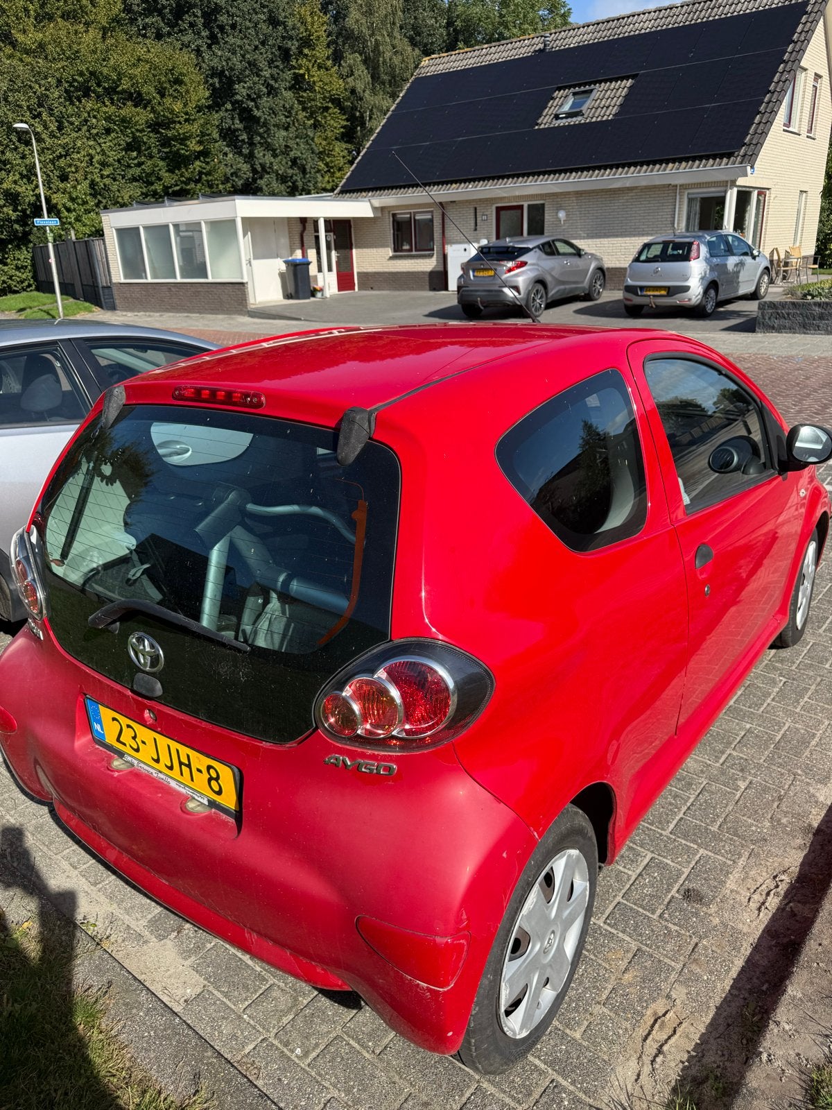 Toyota Aygo 1.0 12V Vvt-i 3DRS MMT 2009 Rood, Voorwielaandrijving, 4 stoelen, 68 pk, Origineel Nederlands