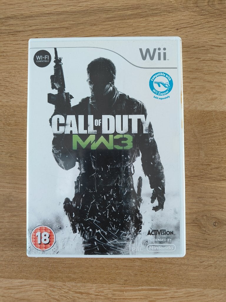 Wii Call of Duty MW3, Spelcomputers en Games, Games | Nintendo Wii, Vanaf 18 jaar, Shooter, 1 speler, Ophalen of Verzenden