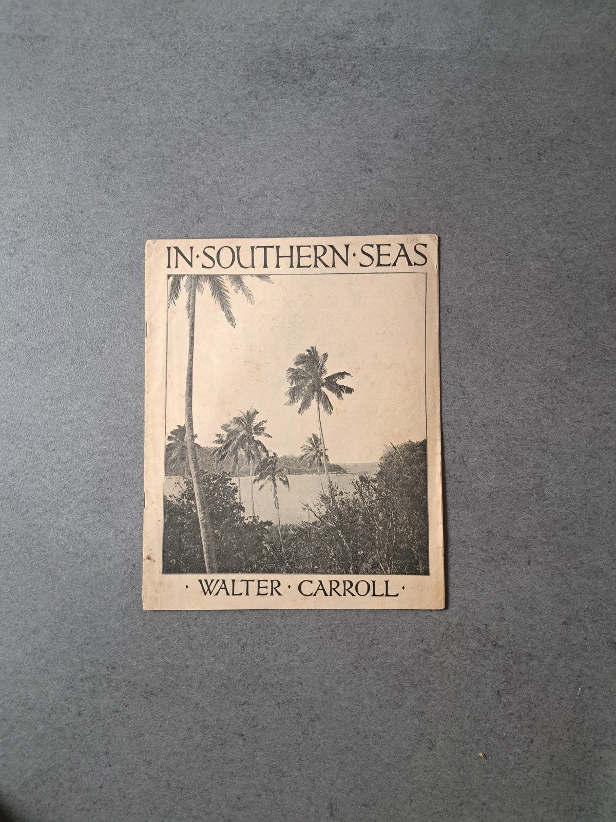 Walter Carroll - In Southern Seas bladmuziek, Gebruikt, Klassiek, Ophalen of Verzenden, Artiest of Componist