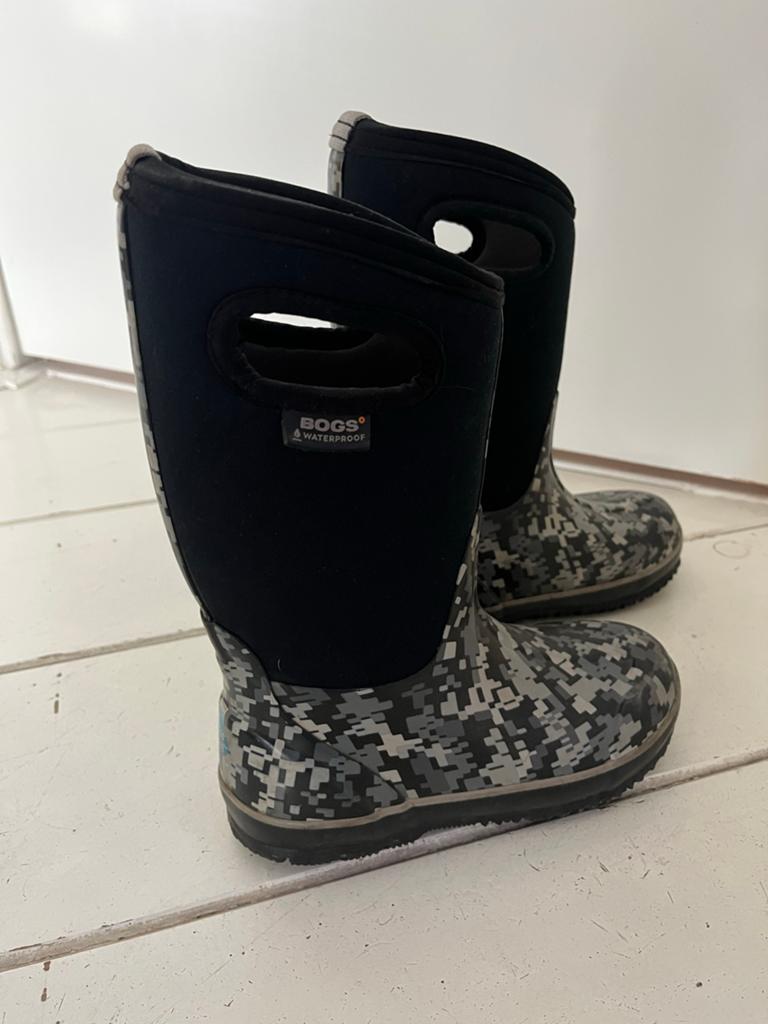 Bogs Kinderlaarzen - Digitale Camo (Maat 33), Ophalen of Verzenden, Gebruikt, Jongen of Meisje