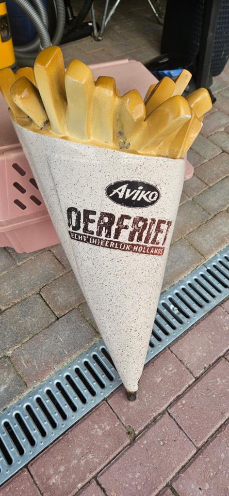 Groot Aviko Oerfriet verzamelobject, Ophalen of Verzenden