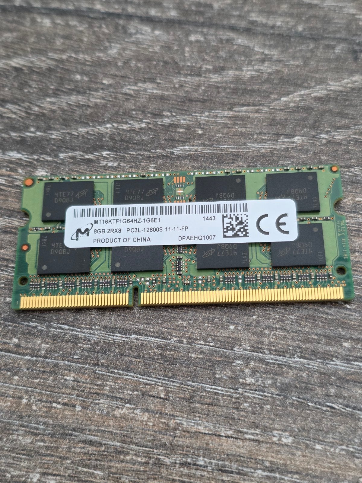 8GB DDR3L RAM Geheugen, Computers en Software, RAM geheugen, Ophalen, 8 GB, DDR3, Zo goed als nieuw