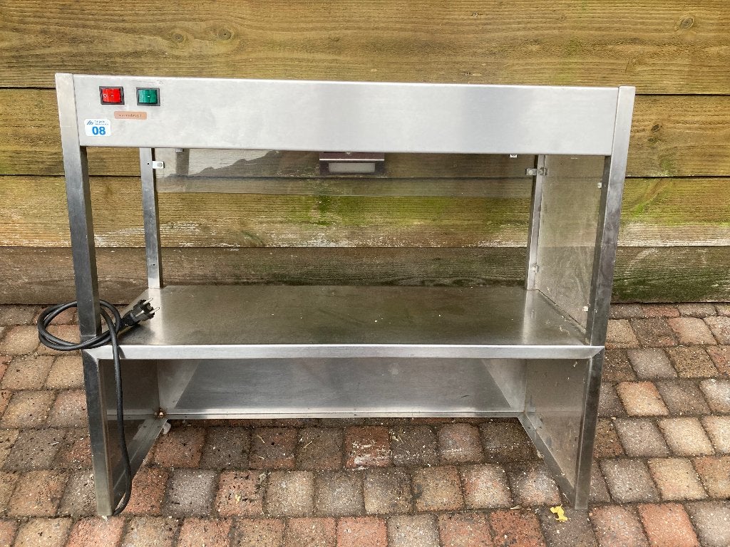 ANBO Warmtebrug / Warmhoudvitrine - Lamp defect, Ophalen, Zilver, Metaal, Overige merken