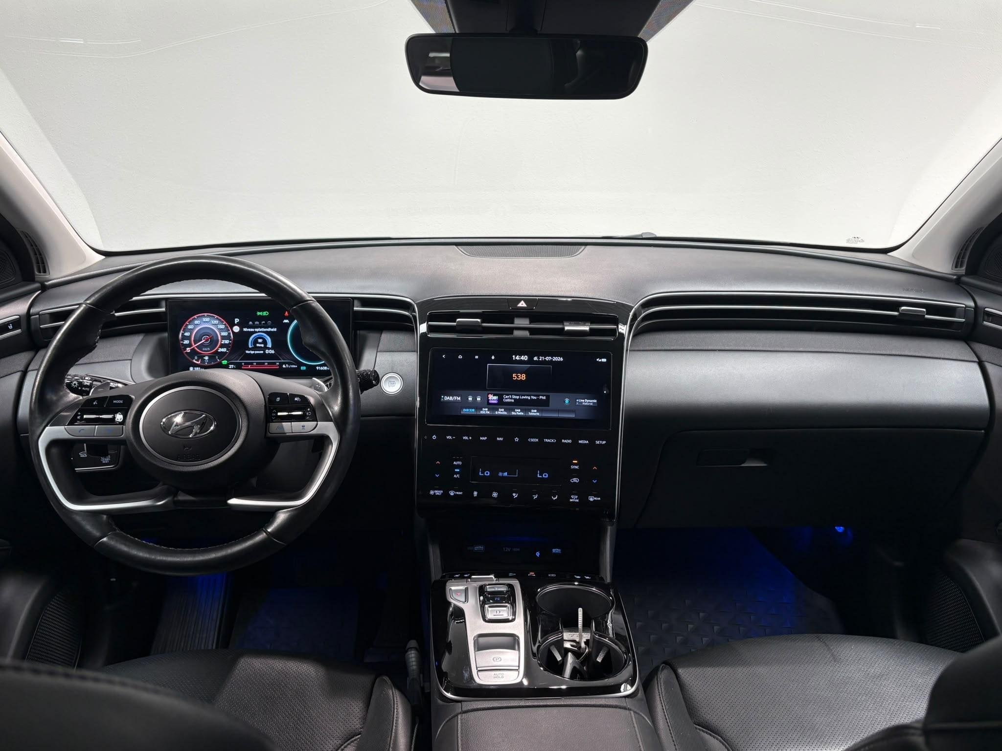 Hyundai Tucson 1.6 T-GDI HEV Premium | 360 Camera | Navigati, 4 cilinders, Met garantie (alle), 1650 kg, Origineel Nederlands