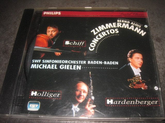 B.A. Zimmermann Cello Concerto ea Schiff op Philips, Ophalen of Verzenden, Classicisme, Zo goed als nieuw, Kamermuziek