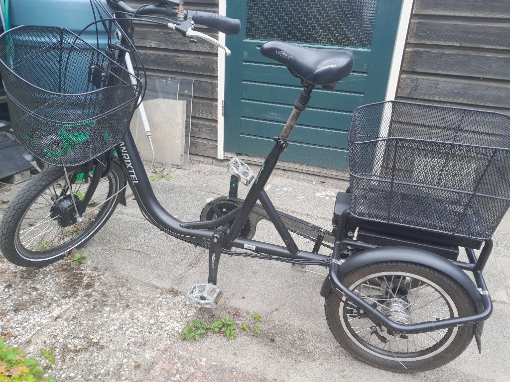 Nette van Rixtel compact elektrische driewieler fiets., Fietsen en Brommers, Elektrische fietsen, Gebruikt, 47 tot 51 cm, 30 tot 50 km per accu
