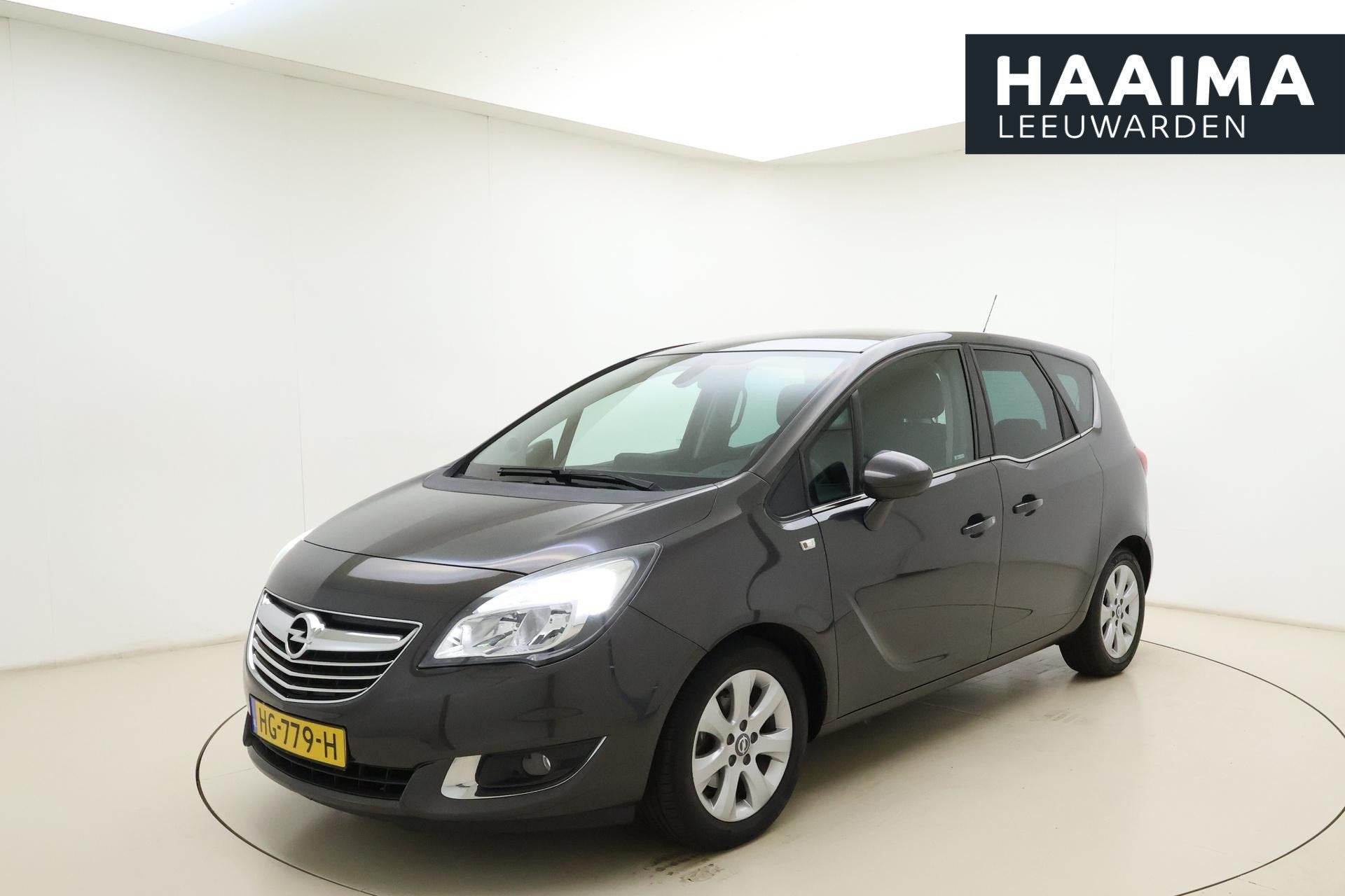 Opel Meriva 1.4 Turbo Cosmo | Navigatie | Trekhaak | Parkeer, Voorwielaandrijving, Stof, Gebruikt, 4 cilinders