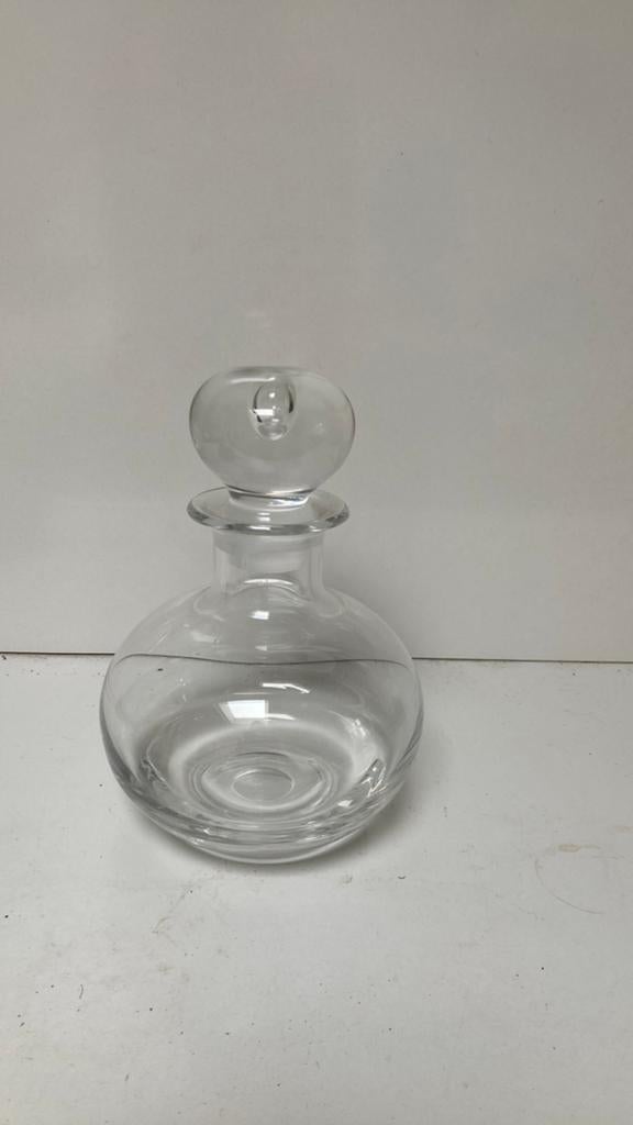 Prachtige zware karaf druppel in stop hoogte 22cm, Ophalen of Verzenden
