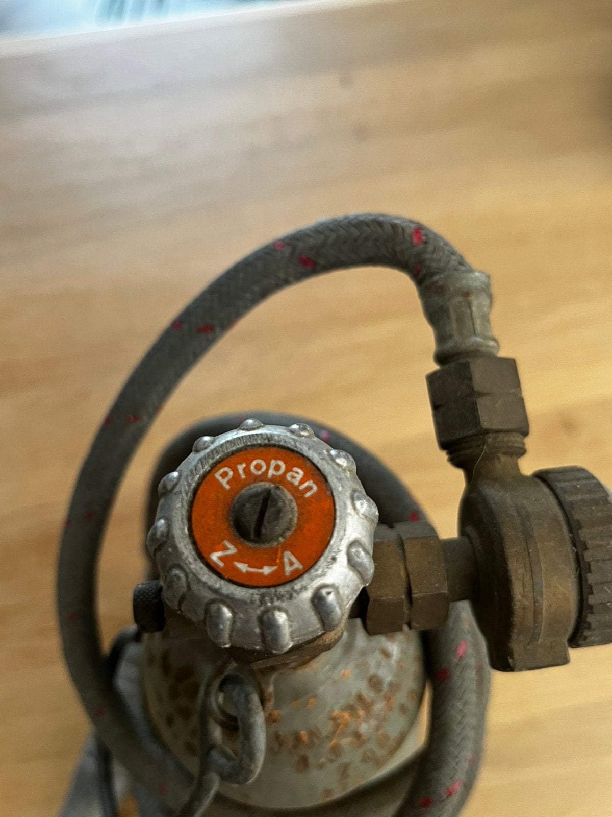 Gas brander, Ophalen, Gebruikt