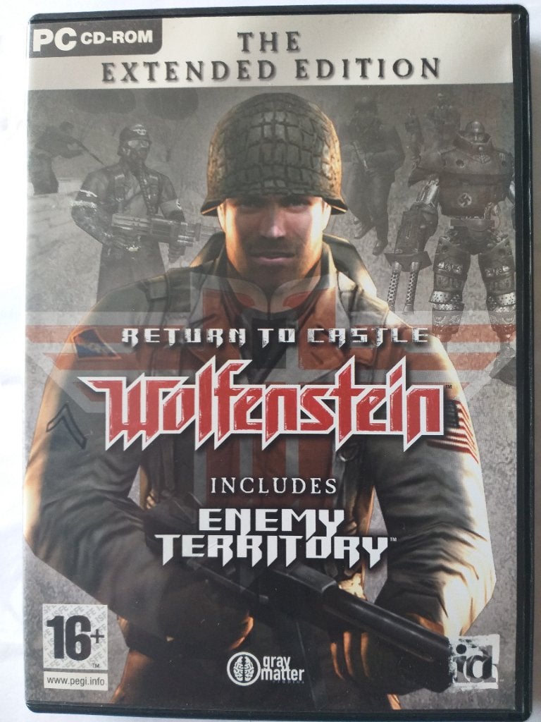 Wolfenstein "Return to Castle en Enemy Territory", Shooter, 1 speler, Eén computer, Ophalen of Verzenden