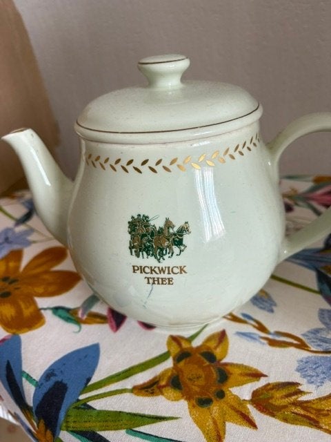 Pickwick theepot, Ophalen of Verzenden, Gebruikt, Reclamebord