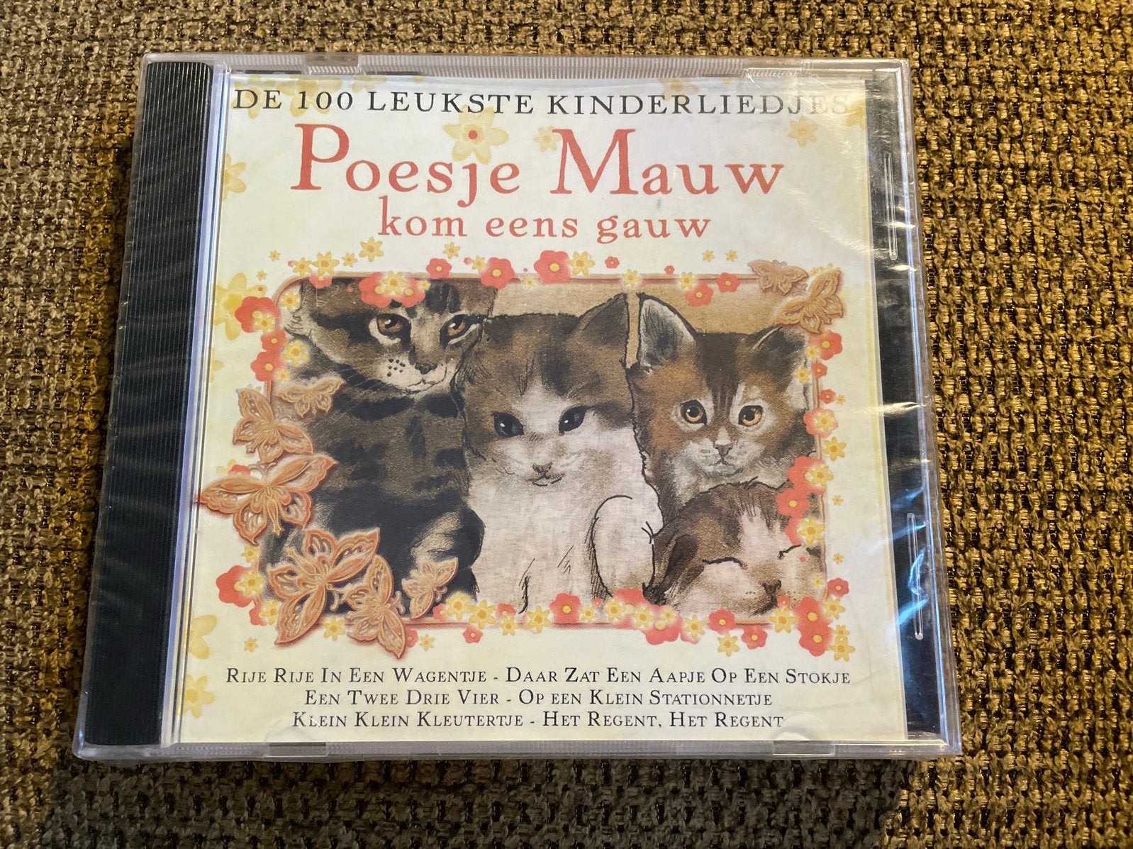 Poesje Mauw - De 100 Leukste Kinderliedjes cd nieuw!!, Tot 2 jaar, Ophalen of Verzenden, Zo goed als nieuw, Muziek