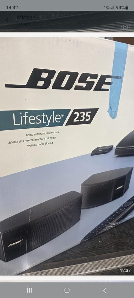 Bose Lifestyle 235 Home Entertainment System, Overige merken, Overige systemen, 70 watt of meer, Ophalen of Verzenden