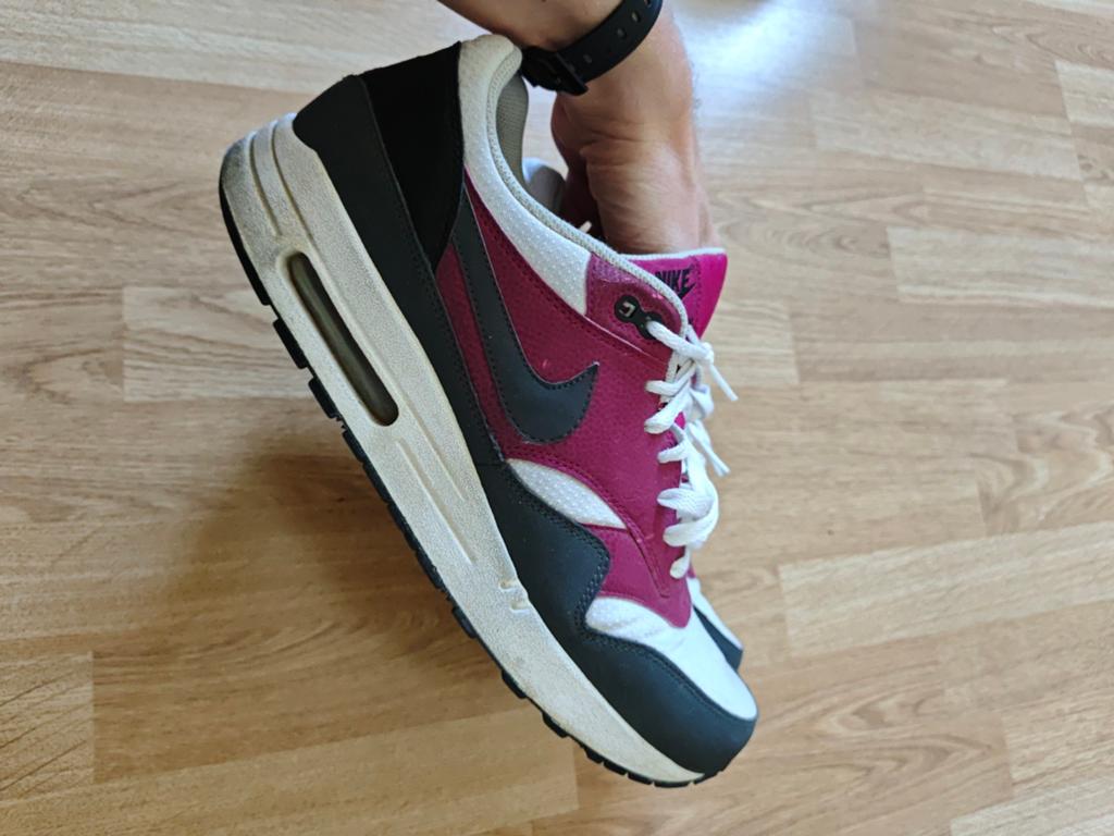 Nike Air Max 1 maat 46, Kleding | Heren, Schoenen, Ophalen of Verzenden, Gedragen, Overige kleuren