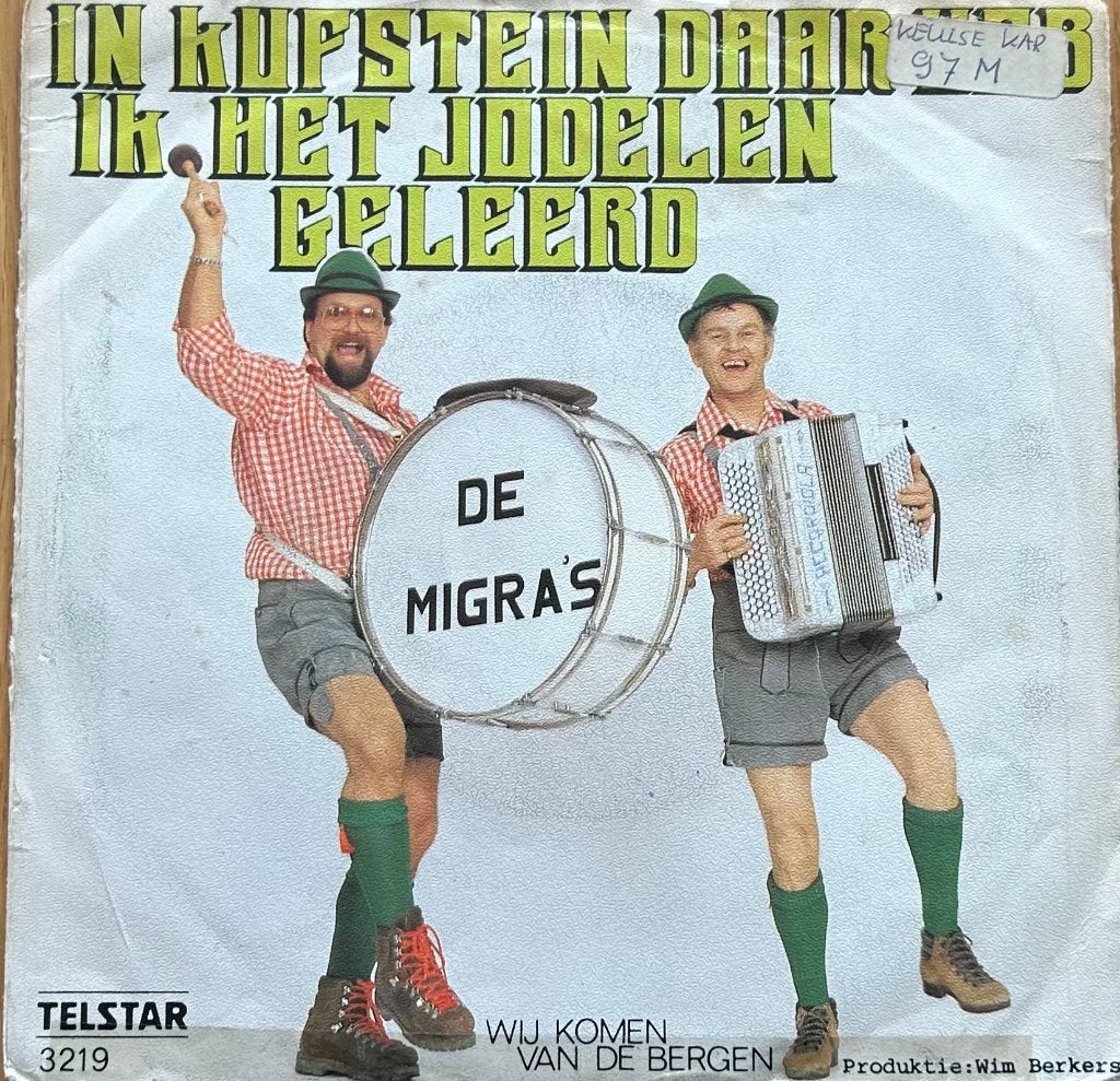 De Migra's Single, Verzenden, Gebruikt, 7 inch, Nederlandstalig