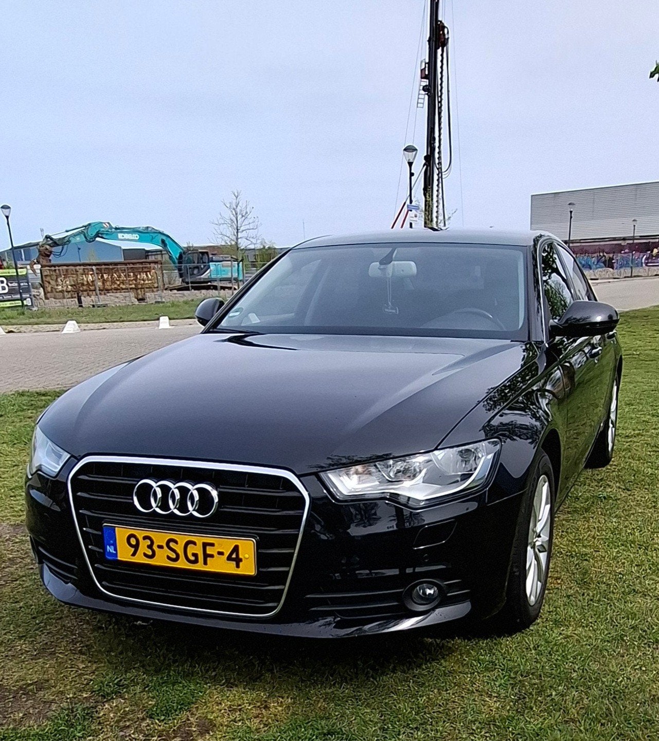 Audi A6 2.0 Tfsi 132KW Multitronic 2011 Zwart, Auto's, Audi, Stof, Zwart, 4 cilinders, 1984 cc