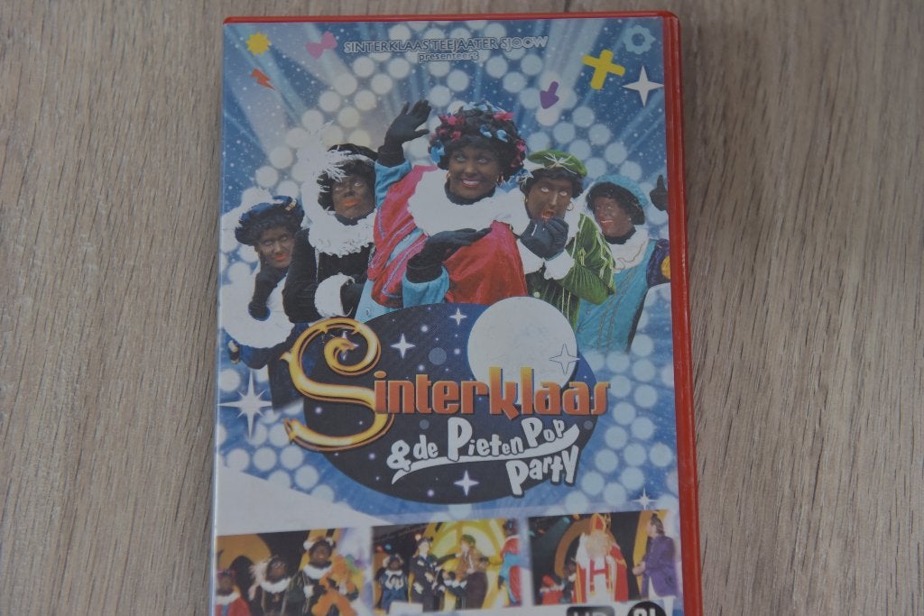 SINTERKLAASTEEJAATERSJOOW - SINTERKLAAS EN DE PIETEN POP PAR, Cd's en Dvd's, Dvd's | Kinderen en Jeugd, Show, Inclusief doosje