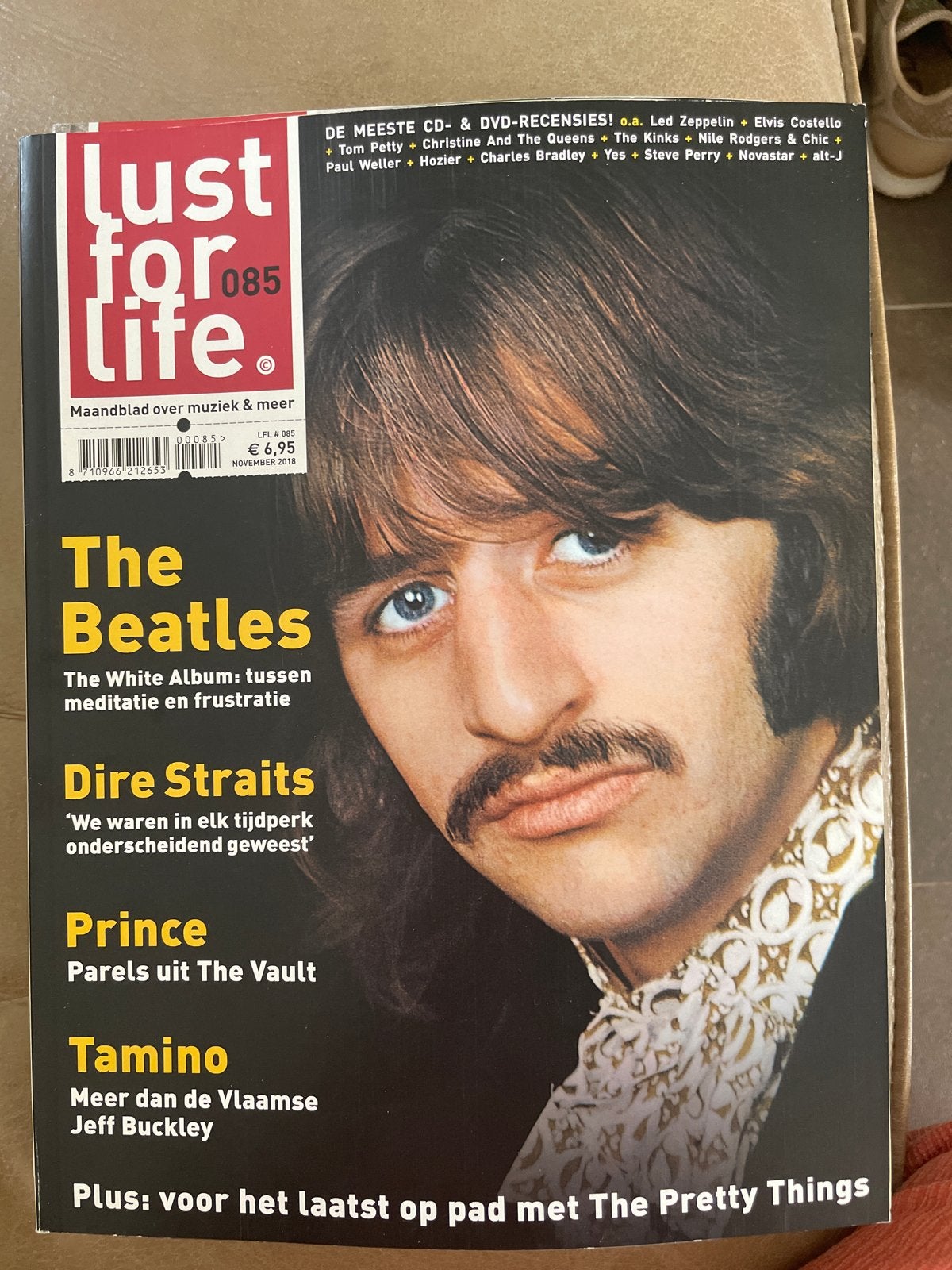 Lust For Life Muziekblad - November 2018 - The Beatles, Ophalen of Verzenden, Gelezen, Artiest