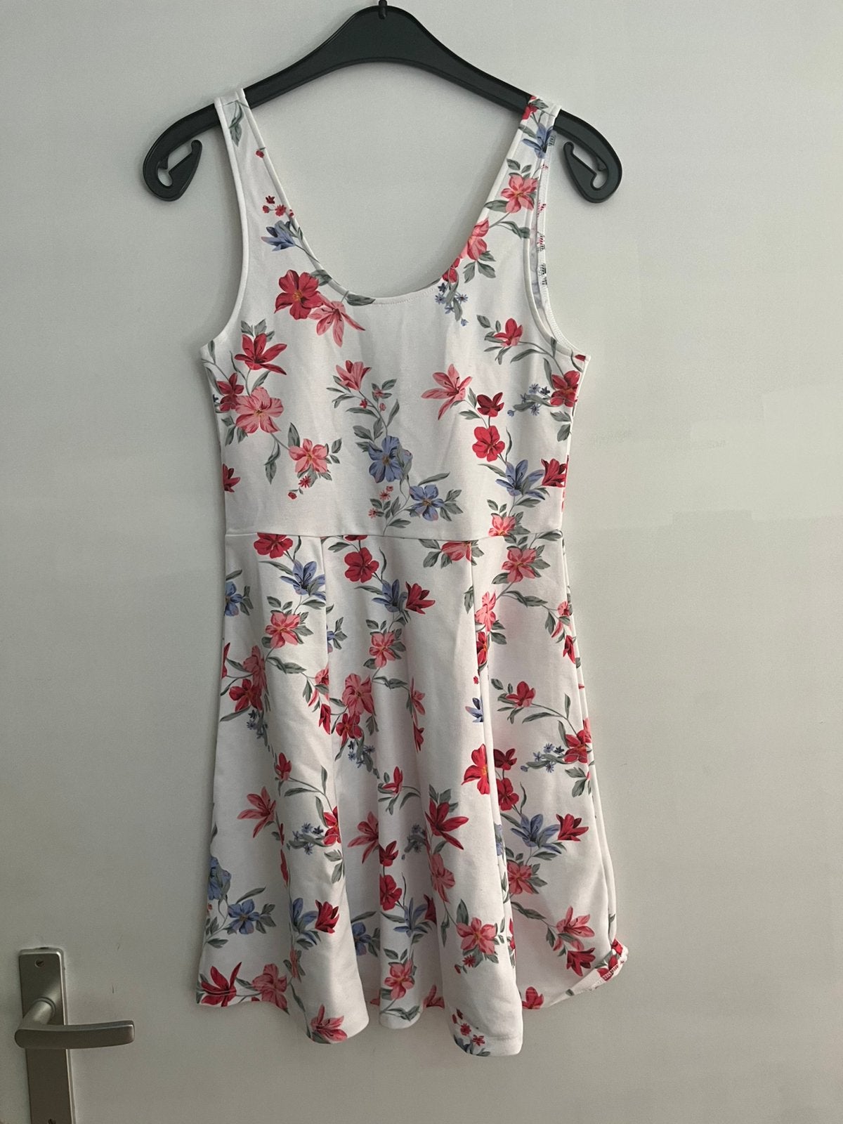 Zomer jurk, Kleding | Dames, Maat 38/40 (M), Verzenden, Wit, Gedragen