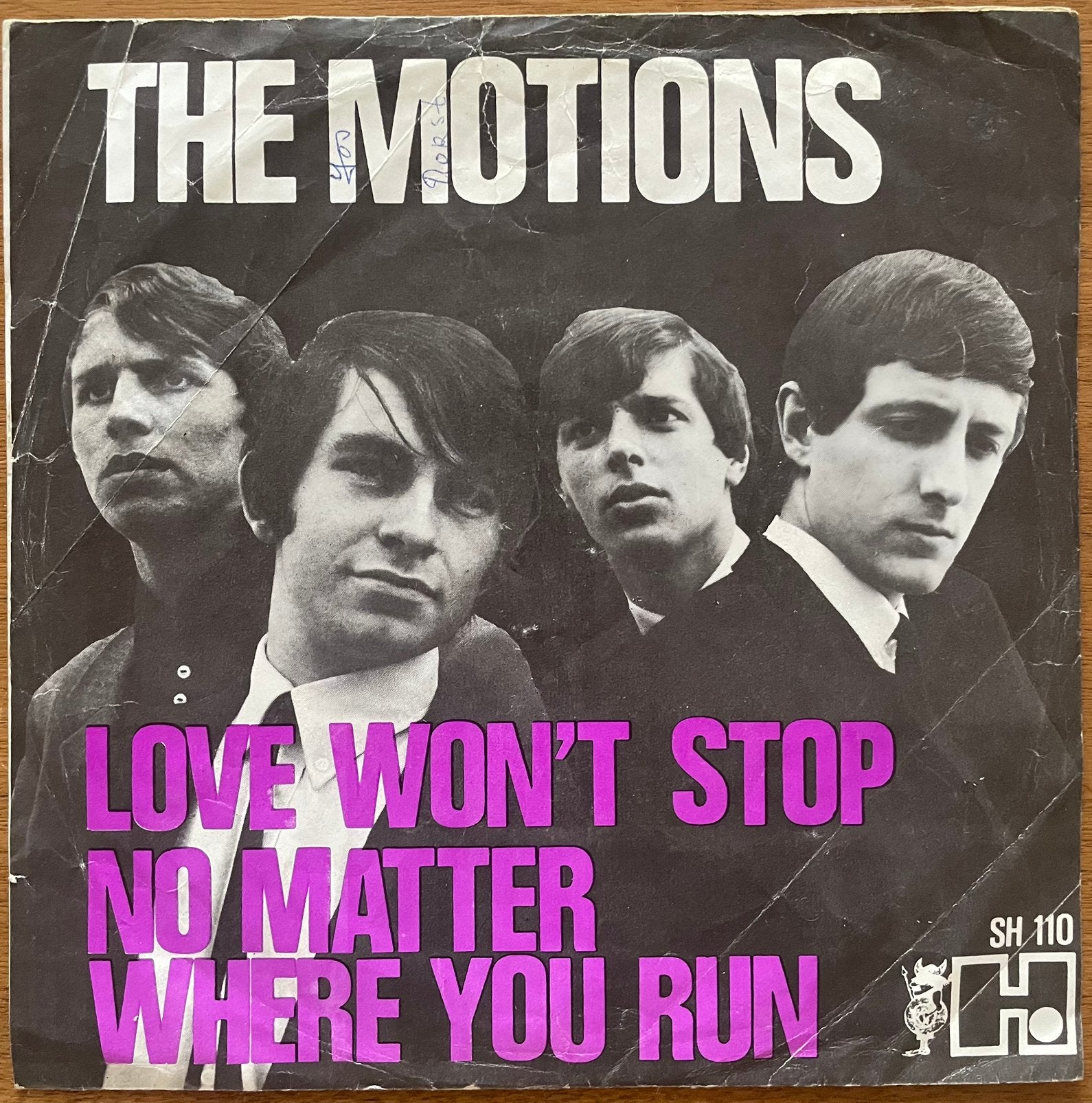 Nederbeat single The Motions - Love Won’t Stop (1965), Ophalen of Verzenden, Overige genres