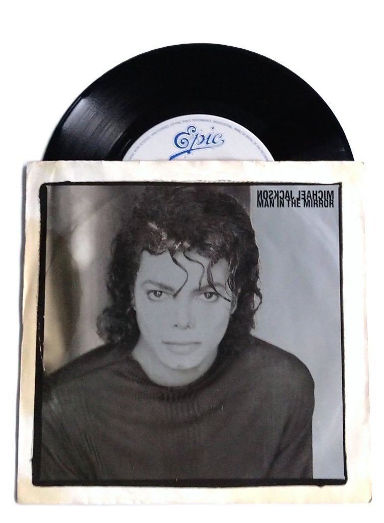 Michael Jackson - Man in the mirror (*), Cd's en Dvd's, Verzenden, Zo goed als nieuw, 7 inch, Pop