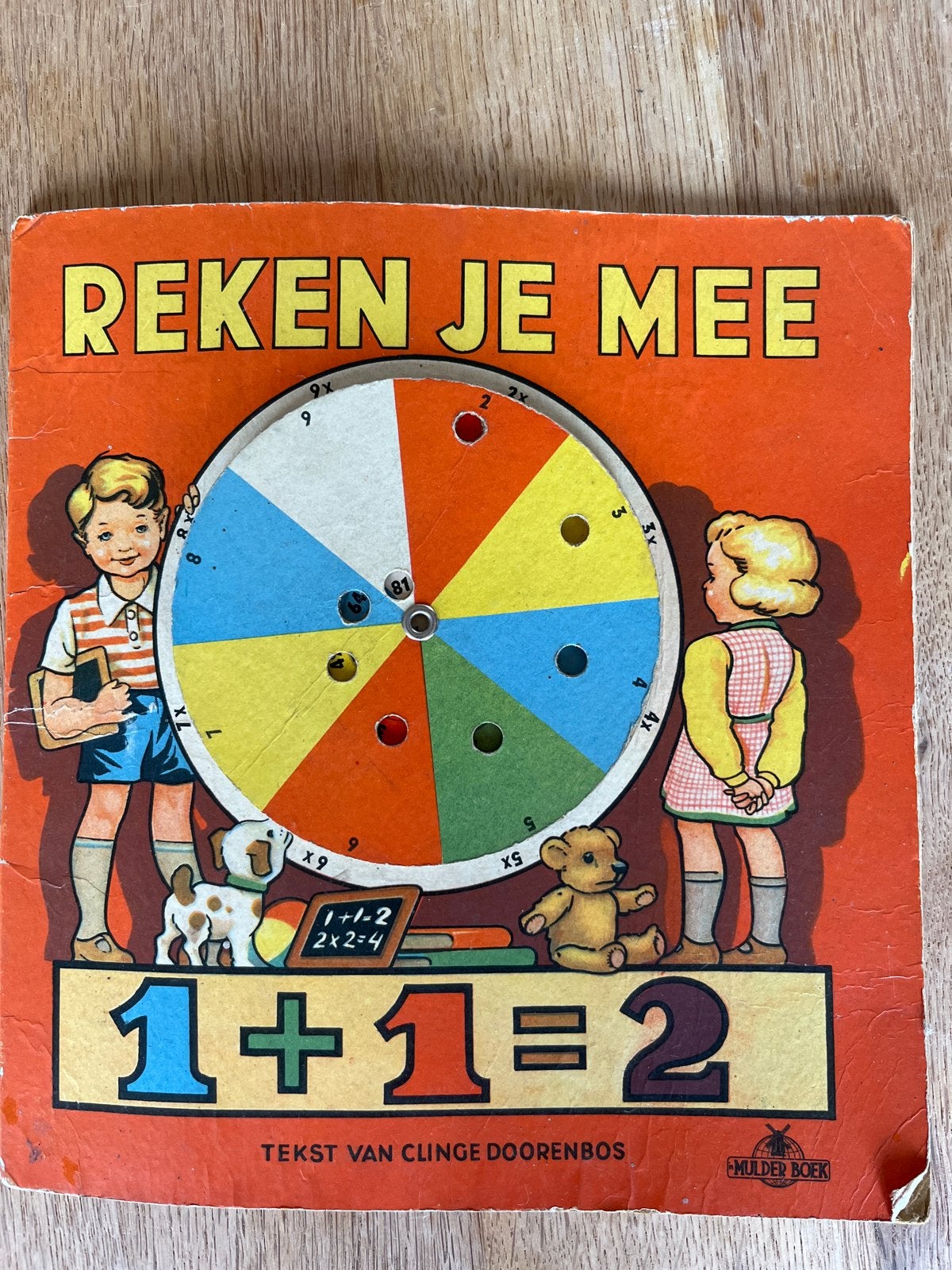 Vintage Reken Je Mee Mulder Boek, Ophalen of Verzenden, Gelezen, Non-fictie