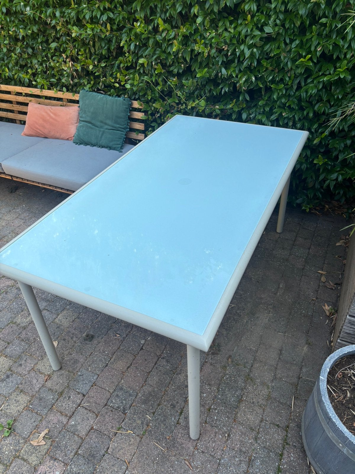 Intratuin Noe hoge salontafel, Ophalen, Zo goed als nieuw, Rechthoekig