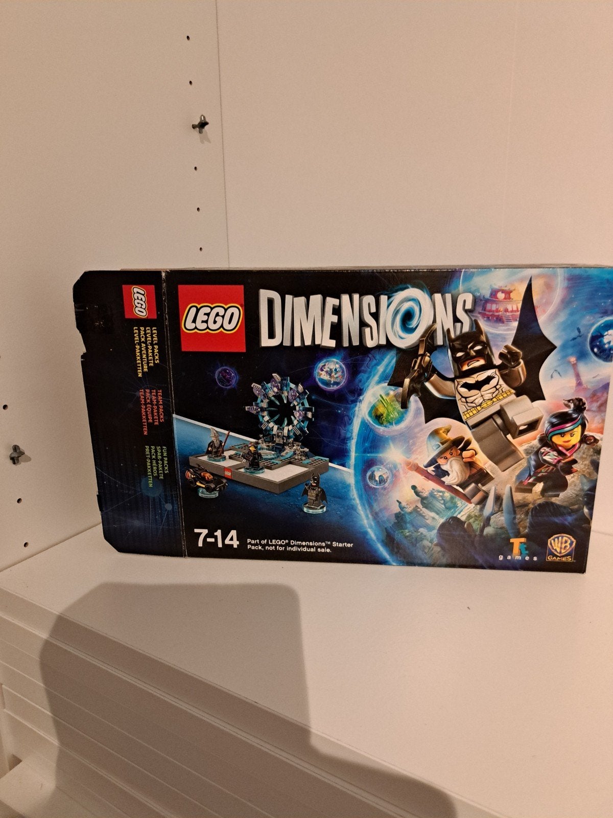 Lego Dimensions Starter Pack - Batman, Gandalf, Wyldstyle, Inclusief minifiguren, Gebruikt, Overige thema's, Lego