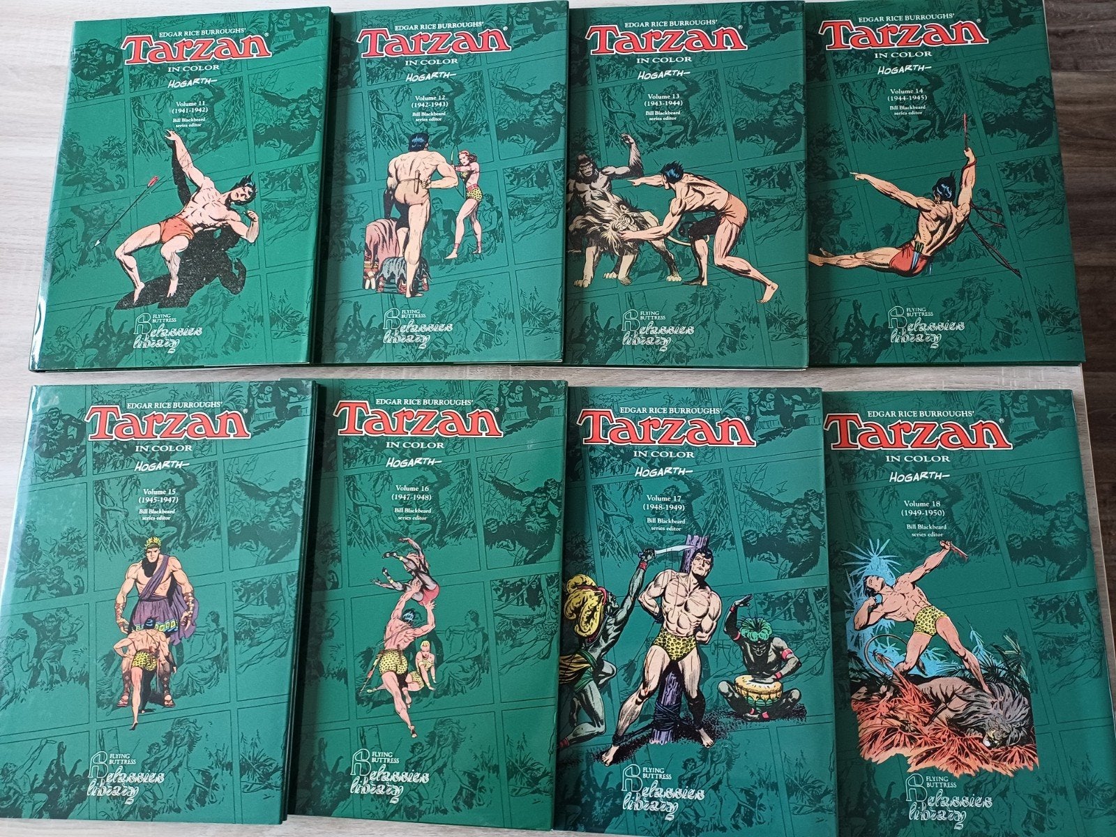 Tarzan in Color- Complete 18-delige hardcover set, Boeken, Complete serie of reeks, Ophalen of Verzenden, Gelezen