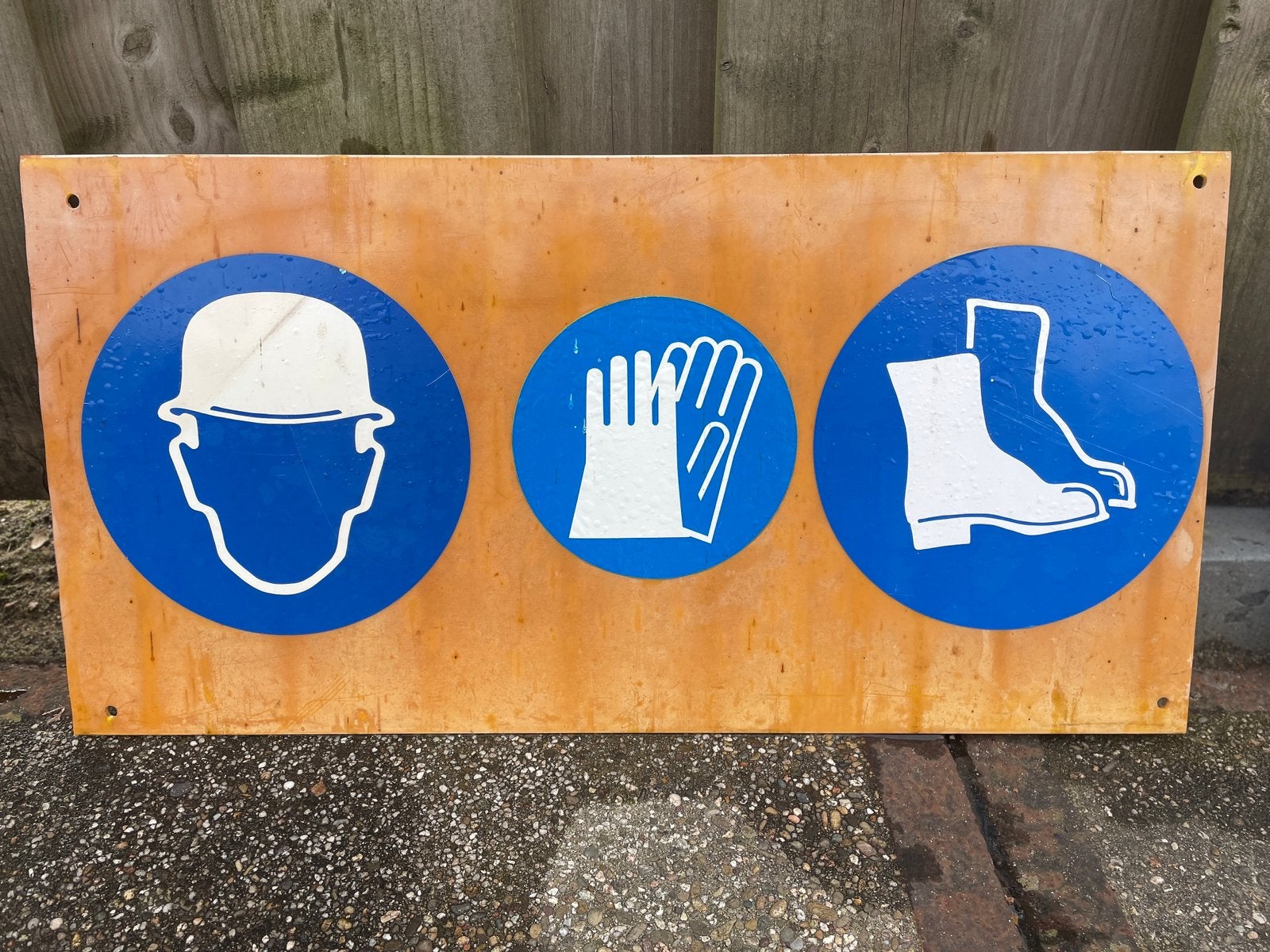HARD KUNSTSTOF WANDBORD, Ophalen, Nieuw