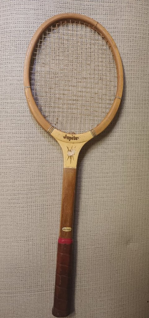 Vintage tennisracket  Slazenger Jupiter, Sport en Fitness, Tennis, Gebruikt, L4, Racket, Ophalen