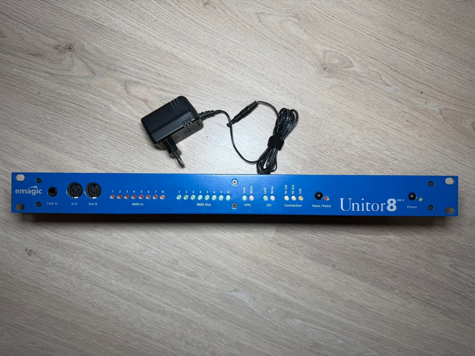 ✅ Emagic Unitor 8 MKII USB MIDI Interface / Patchbay (8x8), Muziek en Instrumenten, Ophalen, Gebruikt