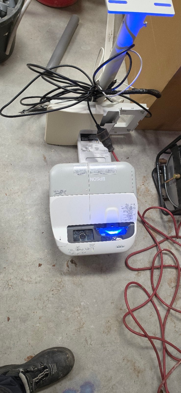 Epson EB-485W Projector -, Ophalen, Gebruikt, HD (720), Epson