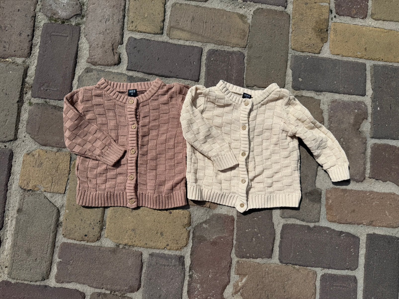 Wibra vestjes mt 68, Ophalen of Verzenden, Zo goed als nieuw, Jongetje of Meisje, Truitje of Vestje