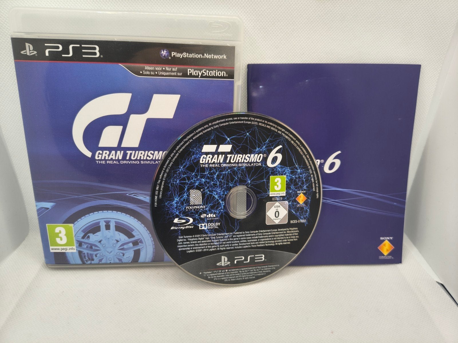 Gran Turismo 6 Playstation 3 game, 3 spelers of meer, Ophalen of Verzenden, Zo goed als nieuw, Vanaf 3 jaar