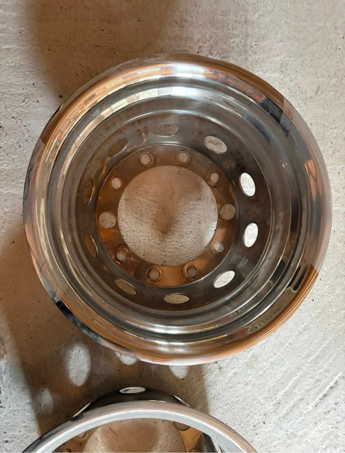 Set Sier wielring/velgafdekking achter., Ophalen, Gebruikt, Overige merken, Overige Auto-onderdelen