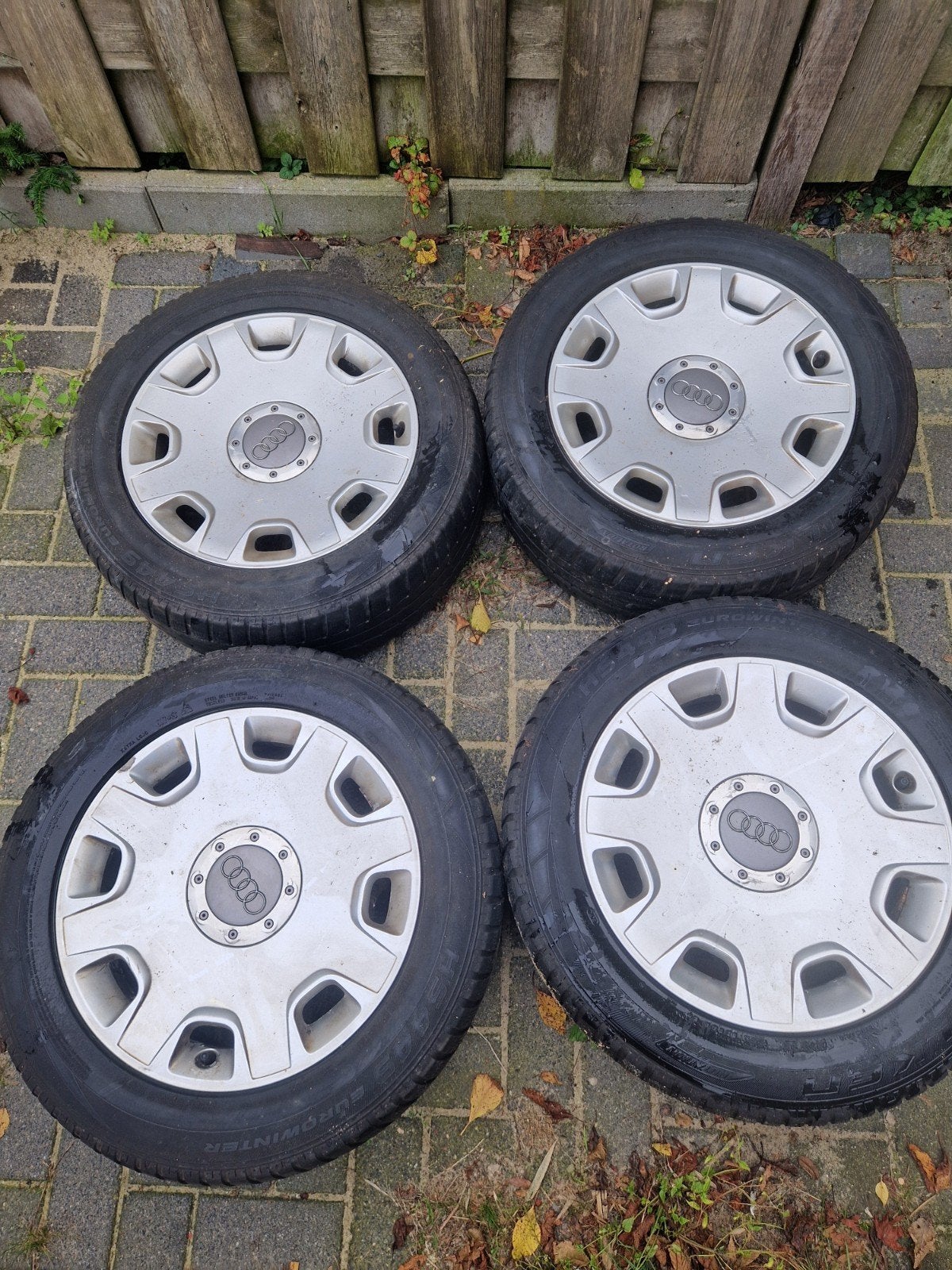 banden audi a8, Ophalen