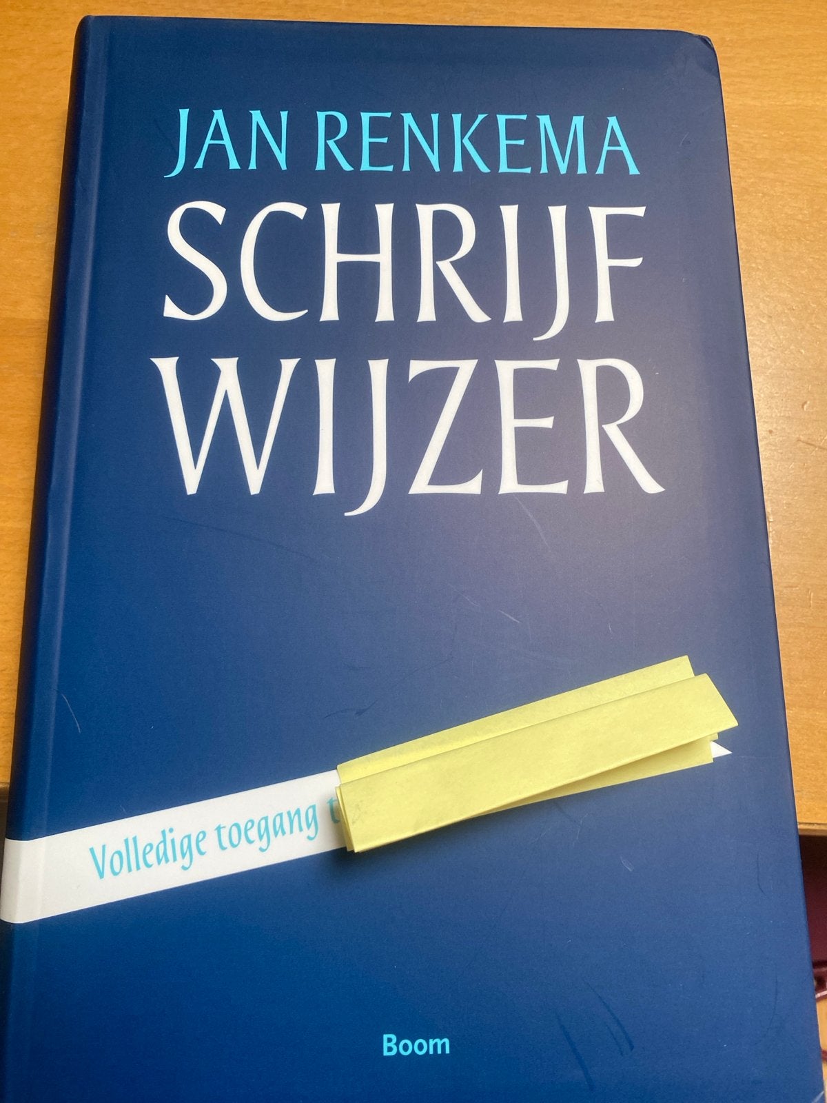 Schrijfwijzer - Jan Renkema (Boom), Boeken, Ophalen of Verzenden, Gamma, Zo goed als nieuw, HBO