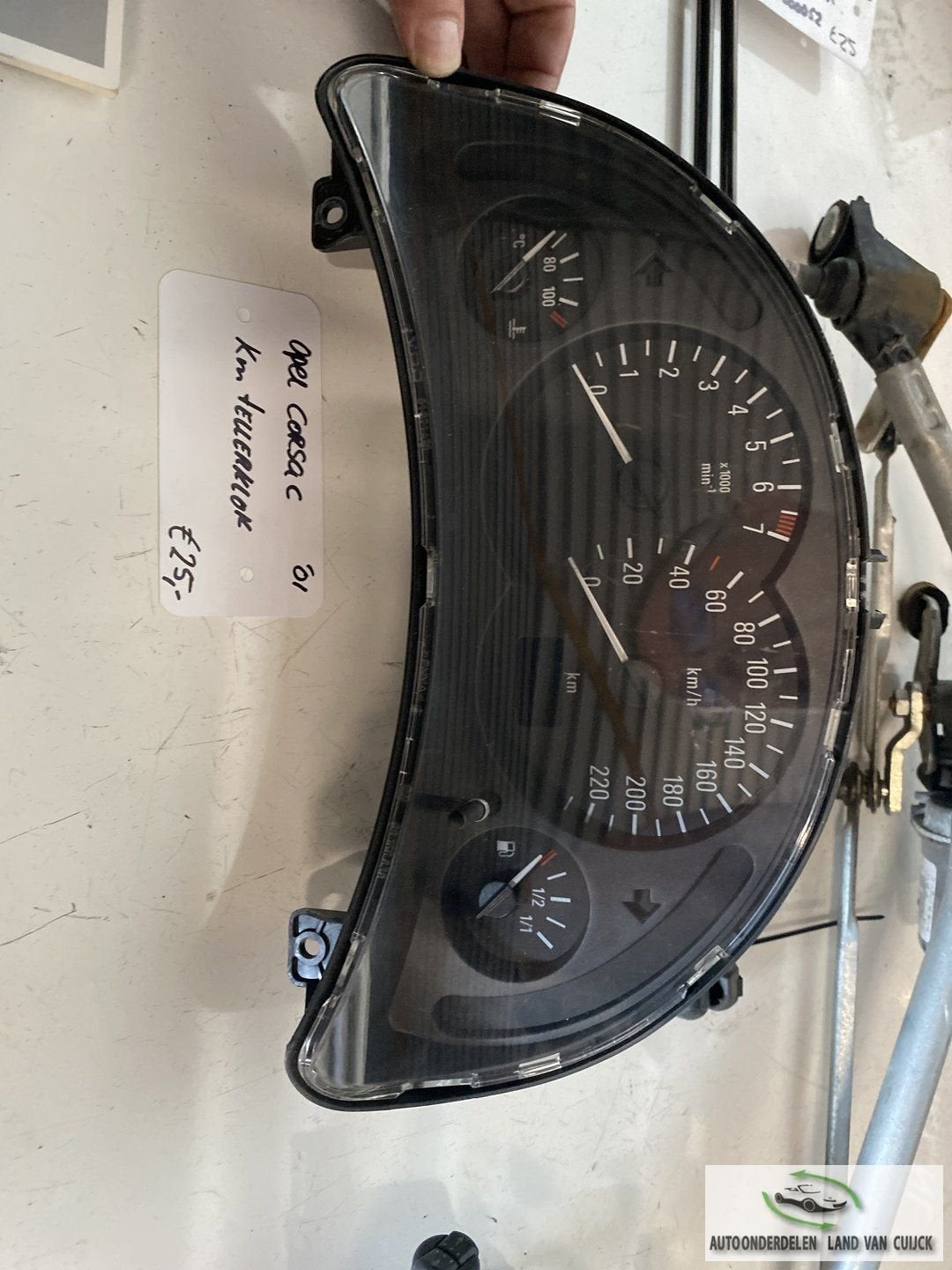 Opel Corsa C 2001 1.0 Km Tellerklok  09166814 FL, Gebruikt, -, -, Ophalen of Verzenden