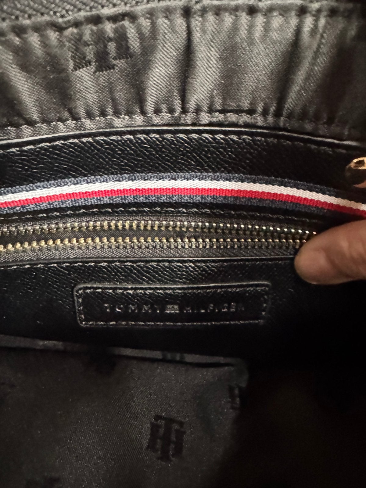 Tonny Hilfiger women bag, Ophalen of Verzenden, Zo goed als nieuw, Zwart, Handtas