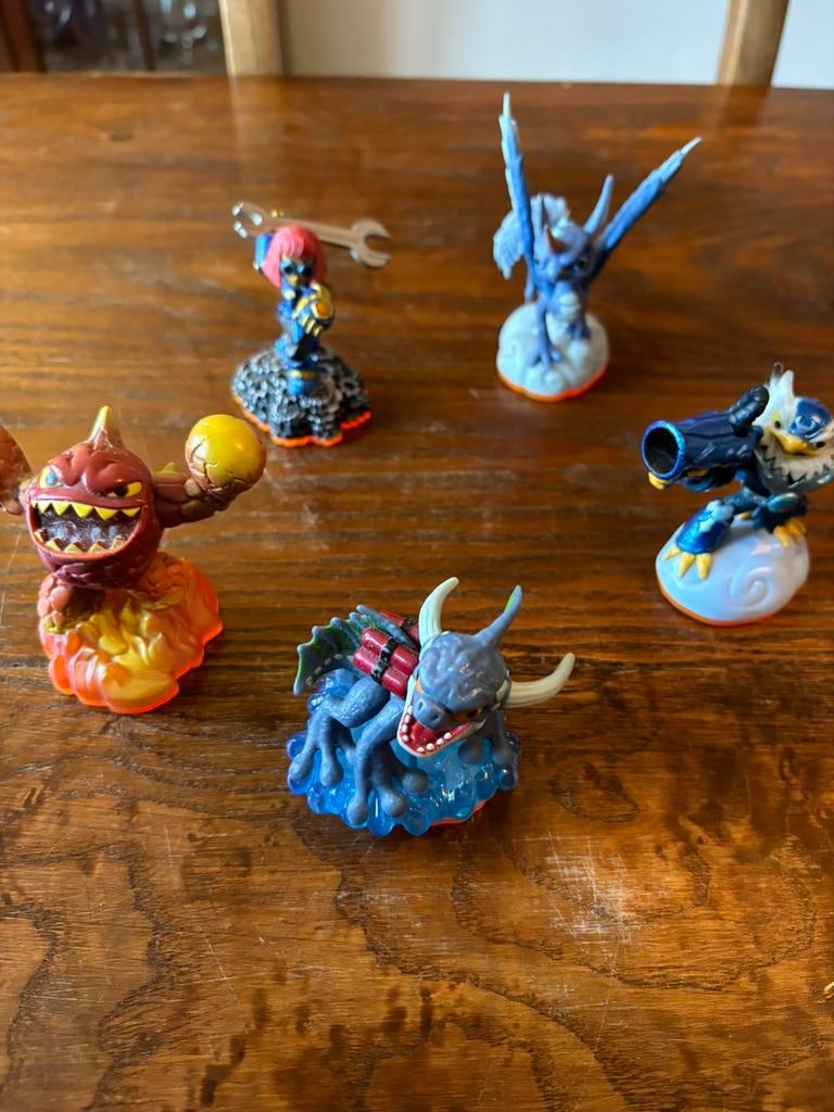 5 Skylanders, Avontuur en Actie, Gebruikt, 2 spelers, Ophalen of Verzenden
