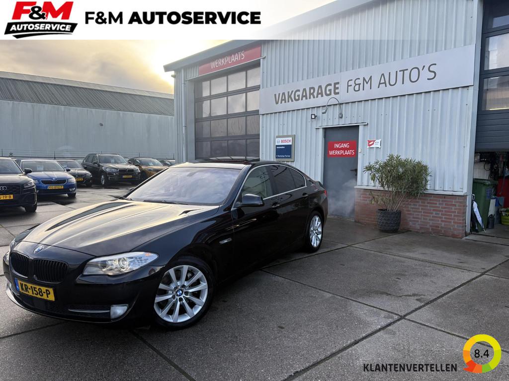 BMW 5-serie 530i High Executive M Sport Memory, stoelverwarm, Auto's, BMW, Euro 5, Achterwielaandrijving, Gebruikt, 2000 kg