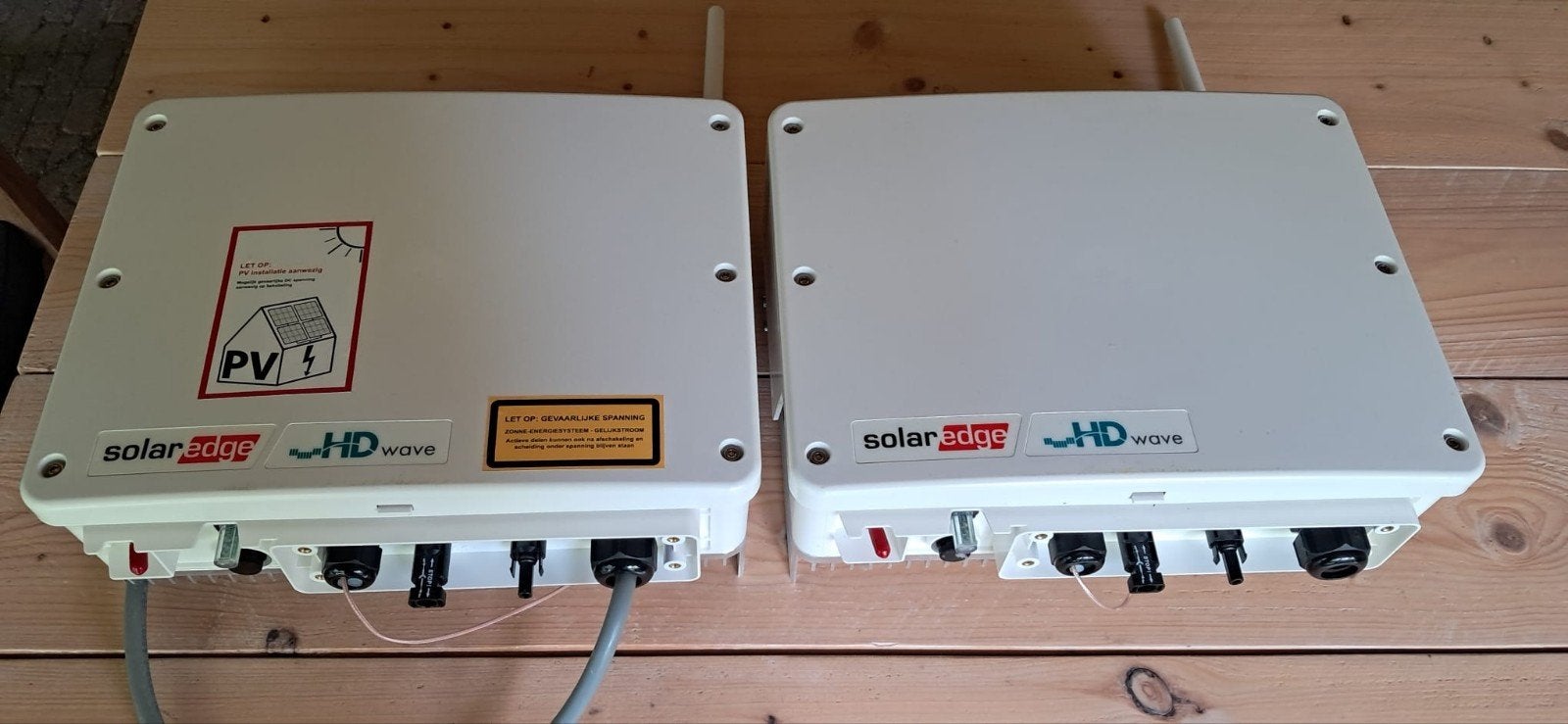 SolarEdge SE 3000H en SE2200H omvormer met Eaton Holec PV, Ophalen, Zo goed als nieuw, Overige typen, 200 wattpiek of meer
