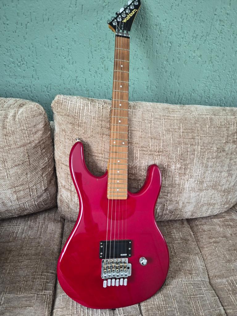 Washburn G-IV elektrische gitaar - Rood, Ophalen, Gebruikt, Solid body, Overige merken