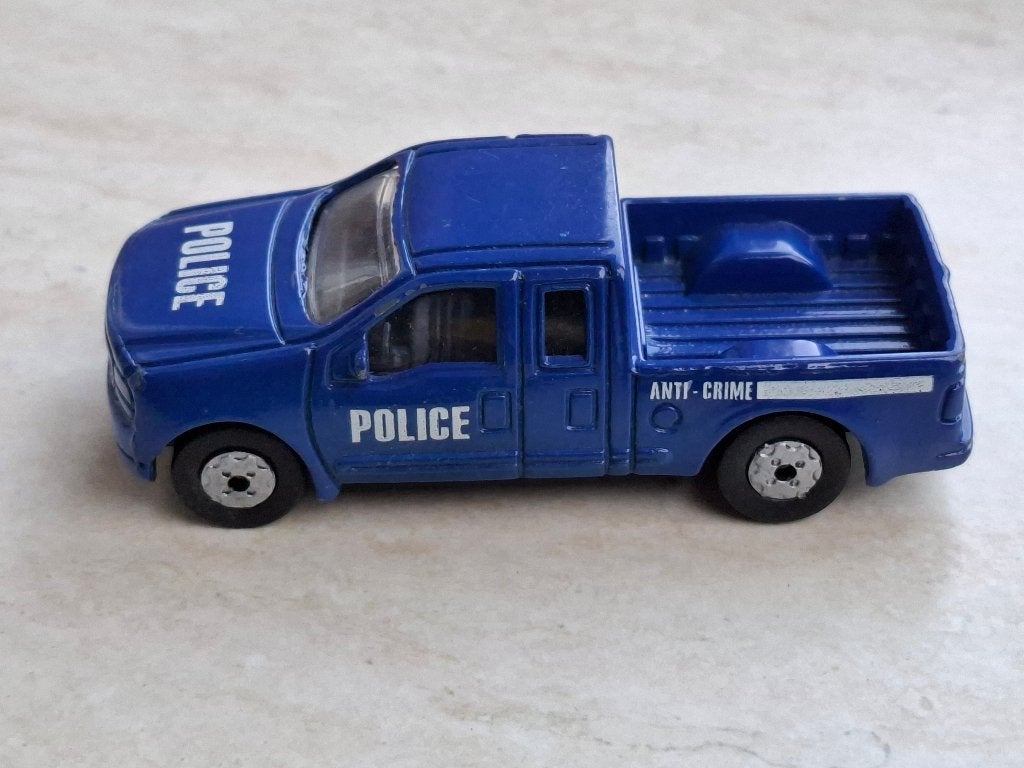 Blauwe Dodge Dakota? Police 3 inch, Ophalen of Verzenden, Nieuw, Auto