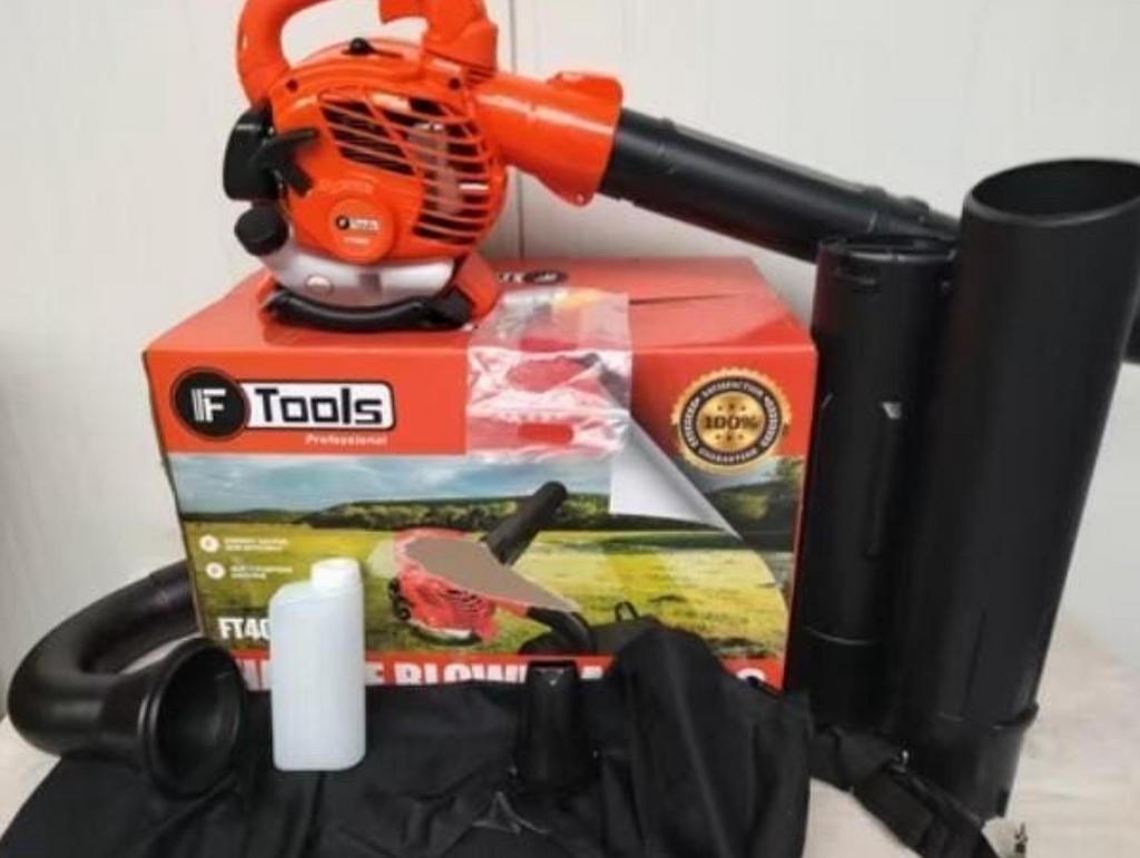 F-tools bladblazer - zuiger met opvangzak, vermogen  25,4 cc, Ophalen, Veel, Nieuw, Altijd